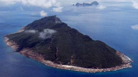 Quần đảo Senkaku/Điếu Ngư tranh chấp giữa Trung Quốc và Nhật Bản.